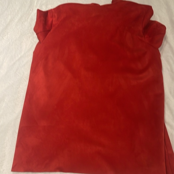 Beautiful Red Faux suede Blazer ♥️ - Picture 7 of 7